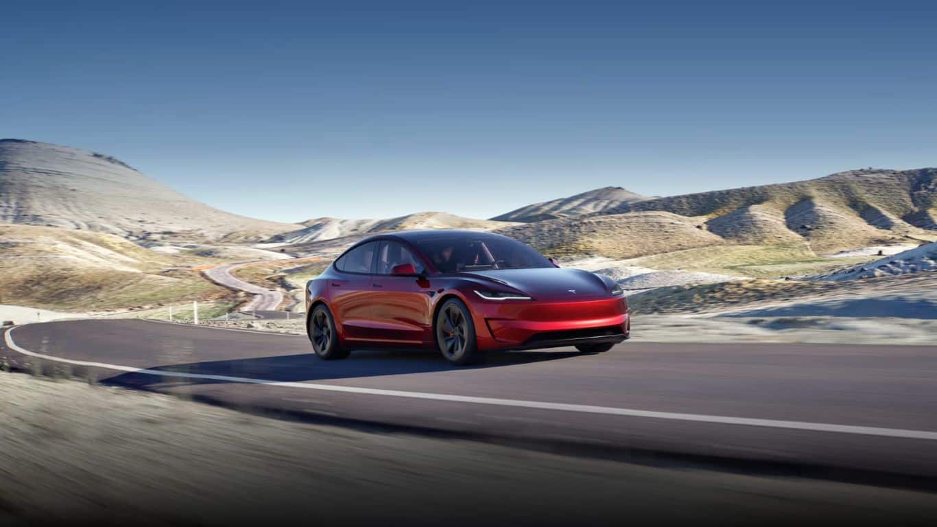 รถยนต์ไฟฟ้า Tesla Model 3