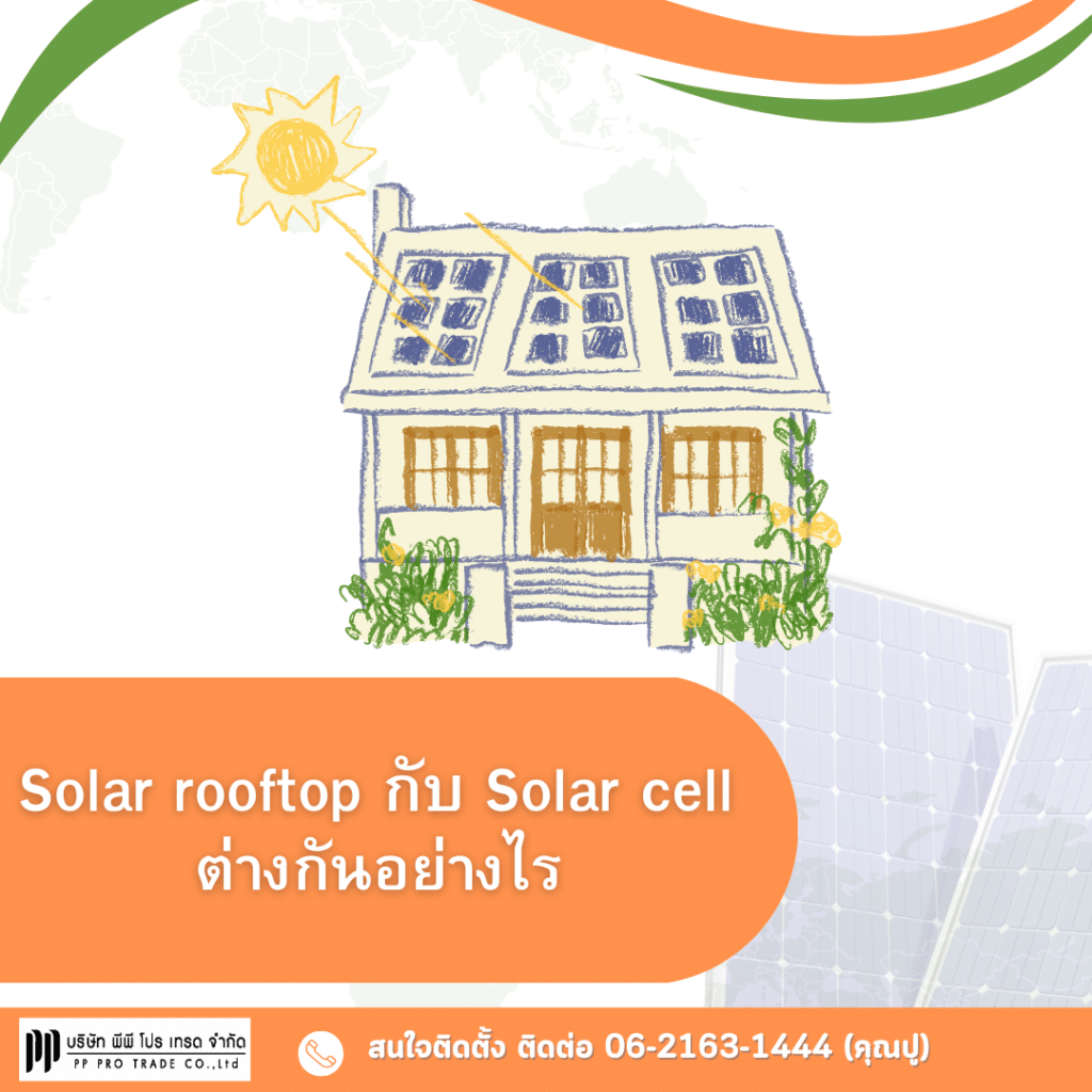 โซล่ารูฟ โซล่าเซลล์ Solar Roof Solar Cell